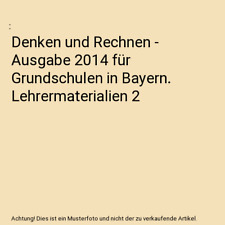 Denken rechnen ausgabe gebraucht kaufen  Trebbin