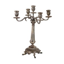 Candelabri antichi argento usato  Cambiago