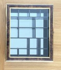 Wooden mirror backed for sale  WHITLEY BAY