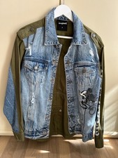 Desigual jeansjacke mickey gebraucht kaufen  Garching b.München
