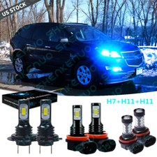 Usado, Para 2013-2018 Chevy Traverse 8000K farol de LED Hi/Lo + combo de lâmpadas de neblina comprar usado  Enviando para Brazil