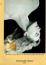 Publicité papier parfum. d'occasion  Douarnenez