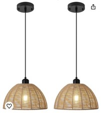 Rattan pendant light for sale  Lakewood