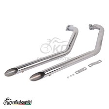 Tubo silenciador cabezal sistema escape para Suzuki Boulevard C50 C50T 2005-2025 VL800 segunda mano  Embacar hacia Mexico