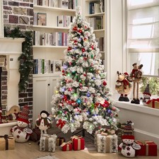 Flocked christmas tree for sale  Unadilla