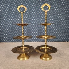 Pair tier brass for sale  Fries