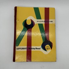 1960 Porsche 356B ORIGINAL oficina manual suplemento catálogo de fábrica 356 B comprar usado  Enviando para Brazil