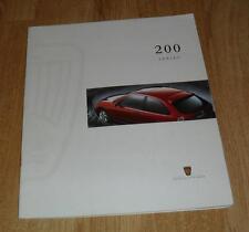 Rover 200 brochure for sale  FAREHAM