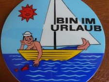 Stück aufkleber urlaub gebraucht kaufen  Wiesloch