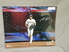 Autógrafo Christian Yelich 16x20 Photo Brewers entrada de jogo 12/100 fanáticos certificado de autenticidade comprar usado Autógrafo Christian Yelich 16x20 Photo Brewers entrada de jogo 12/100 fanáticos certificado de autenticidade comprar usado  Enviando para Brazil