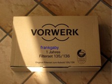 Riginal vorwerk filtertüten gebraucht kaufen  Bochum