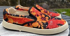Tênis Osklen Floral tamanho 43 EUA 9.5 Terras de Adventura Raro Slip-ons Estampa HI comprar usado  Enviando para Brazil