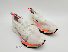 Tênis de corrida Nike Air Zoom Tempo Next% Flyknit masculino tamanho 10.5 branco comprar usado  Enviando para Brazil