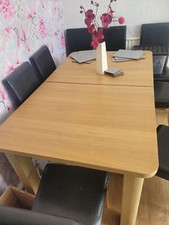 Extendable dinning set for sale  LEICESTER
