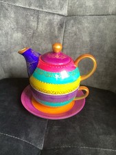 Teekanne tasse 2in1 gebraucht kaufen  Altenkirchen, Gries, Ohmbach