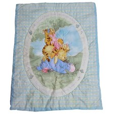 Edredom Winnie The Pooh berço 35x42 reversível feito à mão leitão eeyore tigger comprar usado Edredom Winnie The Pooh berço 35x42 reversível feito à mão leitão eeyore tigger comprar usado  Enviando para Brazil