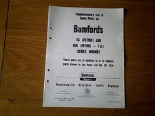 Bamfords supplementary list for sale  COLERAINE