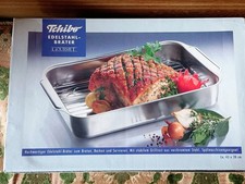 Edelstahl brat auflaufform gebraucht kaufen  Bocholt