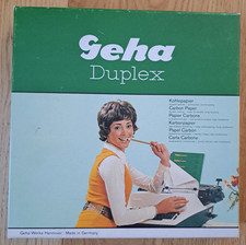 Geha duplex kohlepapier gebraucht kaufen  Bücken