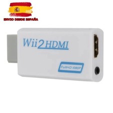 Adaptador Conversor Wii a HDMI 1080P para HDTV Salida Audio Jack Conector comprar usado  Enviando para Brazil