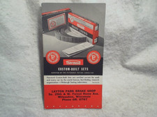 Thermoid brake lining for sale  Wisconsin Rapids