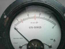 Vintage amperes gauge for sale  MANCHESTER