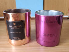 Empty glass candle for sale  POOLE