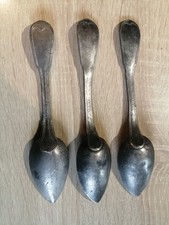 Cuillères anciennes étain d'occasion Cuillères anciennes étain d'occasion  Saïx