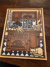 1976 Bakery Lane Soup Bowl One Hundred Recipes by Marge Mitchell Joan Sedgwick, usado comprar usado  Enviando para Brazil
