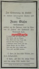 Sterbebild wwii rottwachtmeist gebraucht kaufen  Gottmadingen