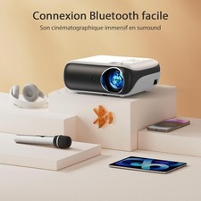 Vidéoprojecteur 1080p bluetoo d'occasion  Albens