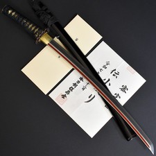 Autêntica ESPADA SAMURAI JAPONESA KATANA WAKIZASHI KOZORI 小反り com certificado NTHK comprar usado Autêntica ESPADA SAMURAI JAPONESA KATANA WAKIZASHI KOZORI 小反り com certificado NTHK comprar usado  Enviando para Brazil