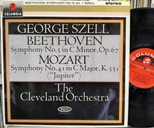 Usado, BEETHOVEN Symphony 5 MOZART Jupiter GEORGE SZELL Columbia SAX 2552 ED1 UK comprar usado  Enviando para Brazil