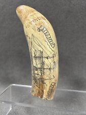 Sperm whale scrimshaw for sale  EASTBOURNE
