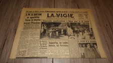 Journal vigie marocaine d'occasion  Expédié en Belgium
