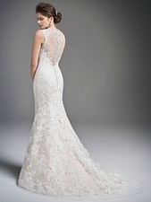 Brautkleid fit flare gebraucht kaufen  Leipzig