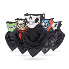 Cachecol tubo bandana balaclava máscara malha pescoço gaiter capa rosto caveira comprar usado  Enviando para Brazil