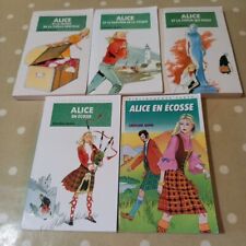 Lot livres alice d'occasion  Ménéac