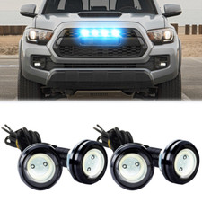 4 peças lâmpada LED de neblina de backup reverso DRL para carro motocicleta 8000K comprar usado  Enviando para Brazil