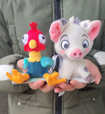 Usado, 2 peças Disneyland Hei Hei HeiHei Moana frango pua porco ombro pal ímã pelúcia comprar usado  Enviando para Brazil