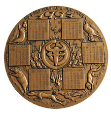 Médaille bronze florentin d'occasion  Niort