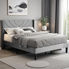 Upholstered platform queen for sale  Seattle