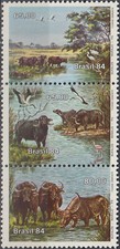 Brasil Marajo Island Water Buffaloes 1984 MNH-4 Euro comprar usado  Enviando para Brazil