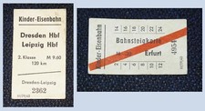 Bahnsteigkarte fahrkarte kinde gebraucht kaufen  Löbau