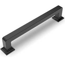 Paquete de 30 tiradores de gabinete negro mate 5 pulgadas 128 mm centros de orificio gabinete de cocina Han... segunda mano  Embacar hacia Mexico