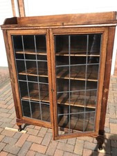 leaded glass bookcase for sale leaded glass bookcase for sale BRENTWOOD