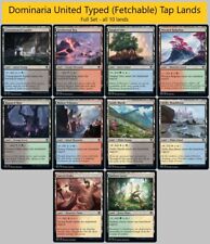 DOMINARIA UNITED / DMU MTG Dual Lands - Conjunto de TODOS OS 10 - Terreno datilografado buscável comprar usado  Enviando para Brazil