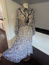 Zara chiffon floral for sale  LEAMINGTON SPA