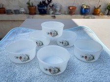 Ramequins motif marguerites d'occasion  Flixecourt