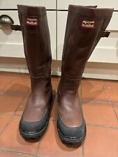 Hunters leather wellies for sale  GRANTHAM